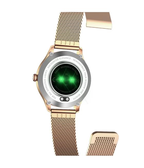 Reloj smartwatch maxcom fw42 gold 1.09pulgadas - bt