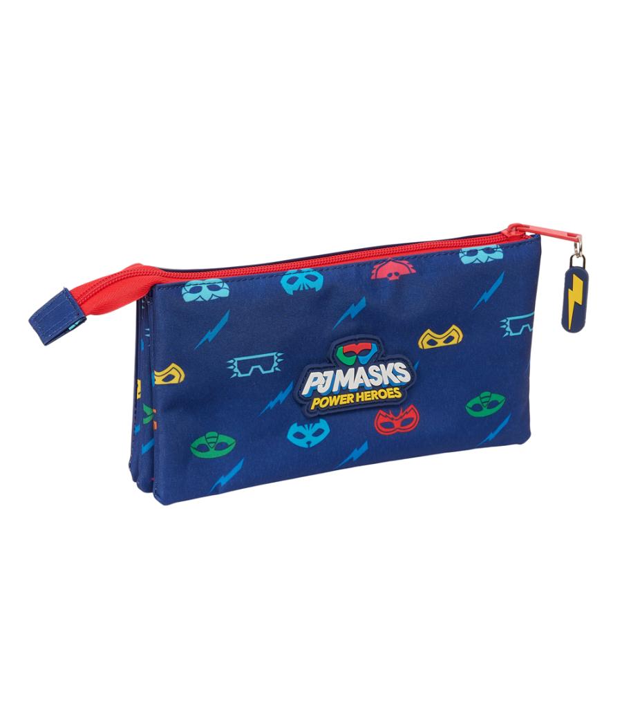 Bolso escolar portatodo safta triple pjmasks ready 120x220x30 mm