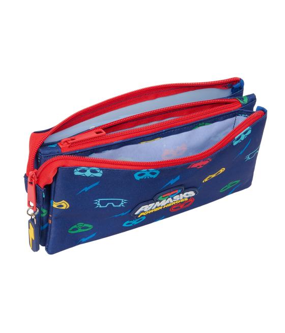 Bolso escolar portatodo safta triple pjmasks ready 120x220x30 mm