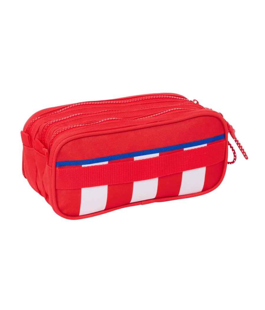 Bolso escolar portatodo safta triple big atletico de madrid 100x215x80 mm