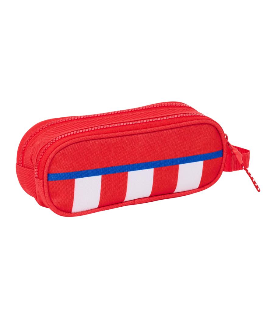 Bolso escolar portatodo safta doble atletico de madrid 80x210x60 mm