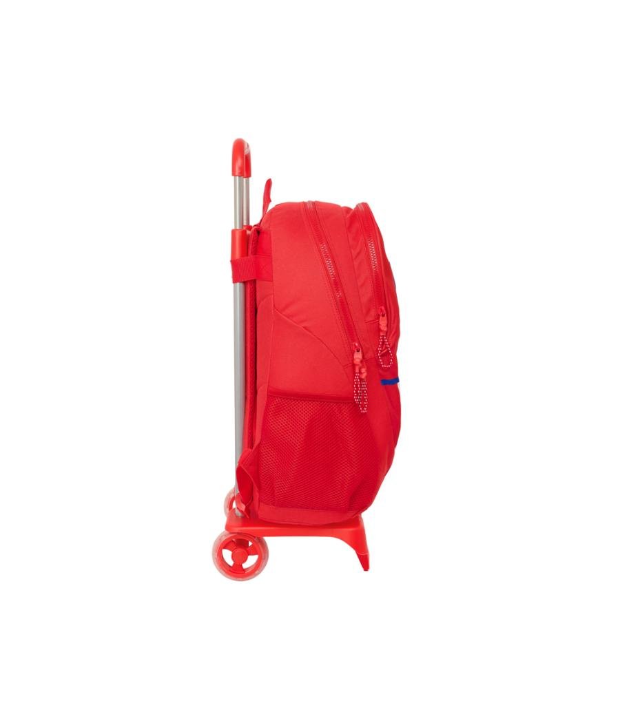 Mochila safta mod. 665 con carro 905 atletico de madrid 440x320x160 mm