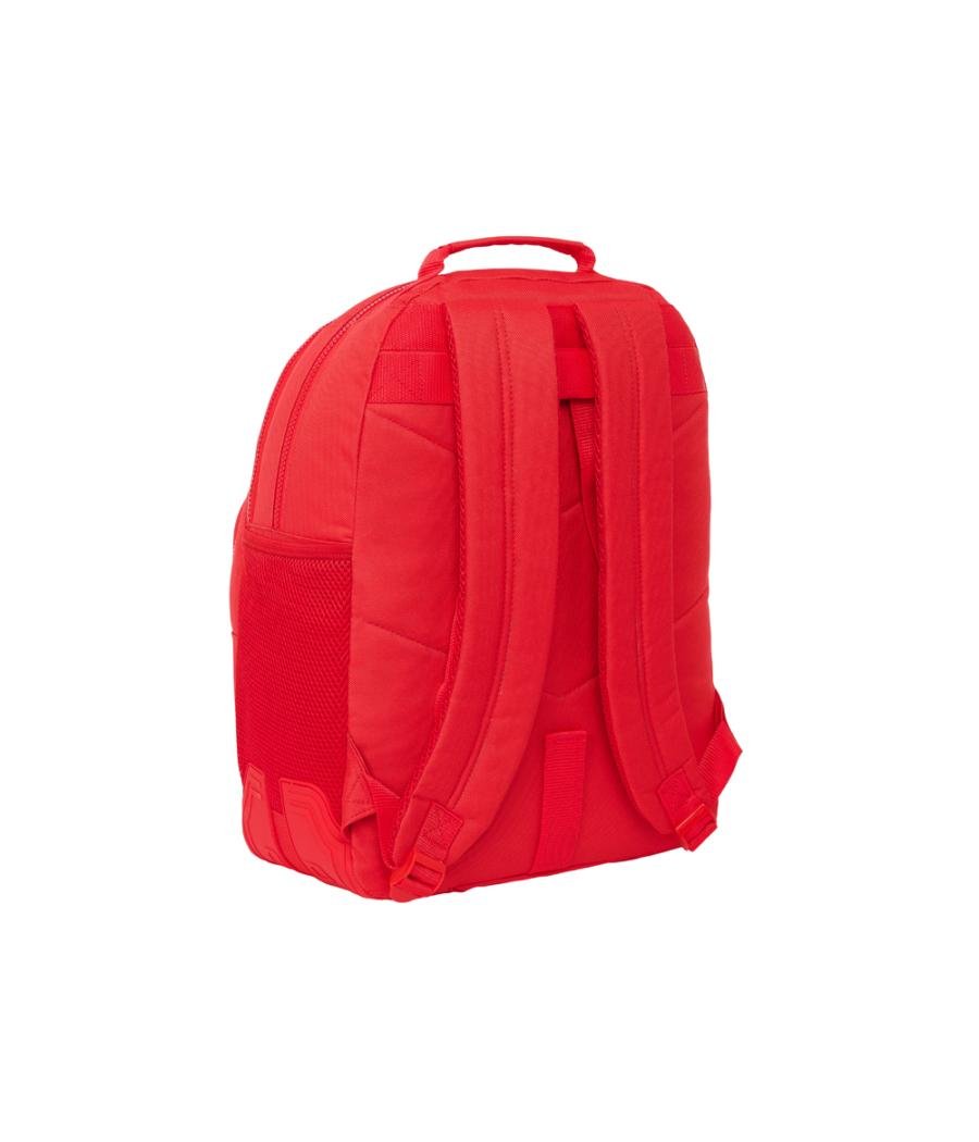 Mochila safta doble con cantóneras adaptable a carro atletico de madrid 420x320x150 mm