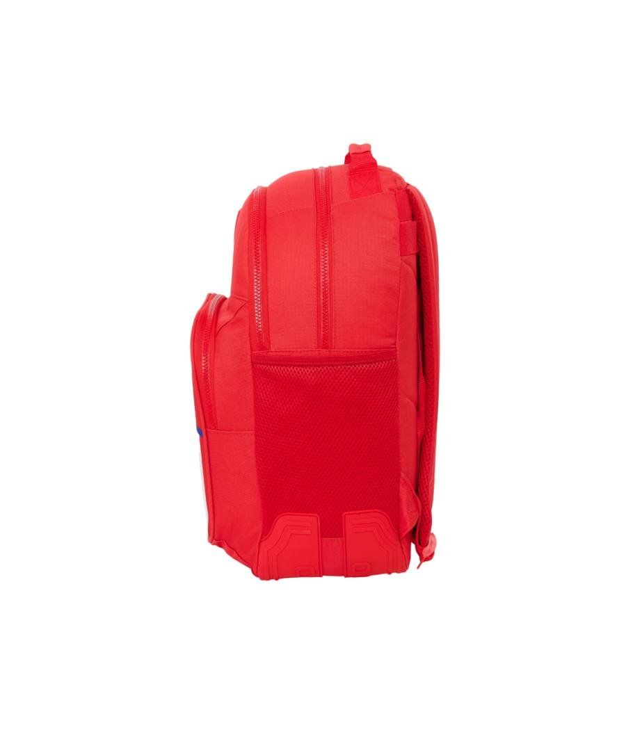 Mochila safta doble con cantóneras adaptable a carro atletico de madrid 420x320x150 mm