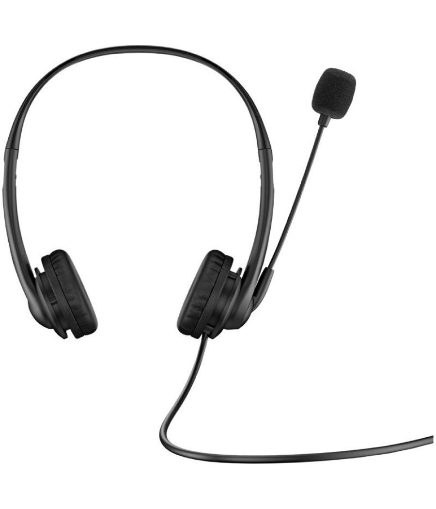 Auriculares hp g2/ con micrófono/ jack 3.5/ negros