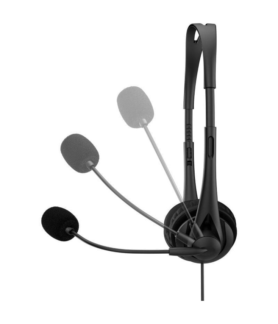 Auriculares hp g2/ con micrófono/ jack 3.5/ negros