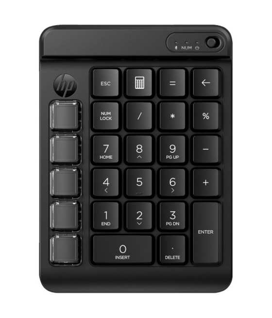 Teclado numérico inalámbrico hp 435 programable/ negro