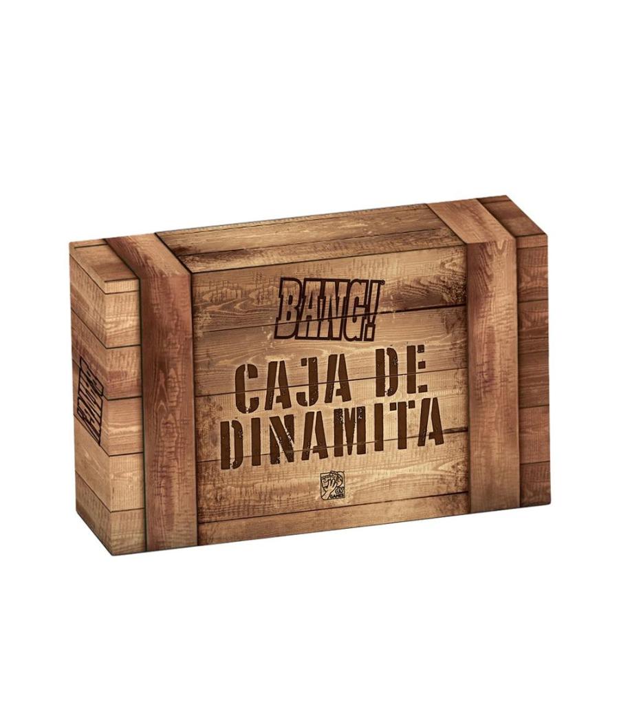 Juego de mesa bang! caja de dinamita accesorios edad recomendada 8 años