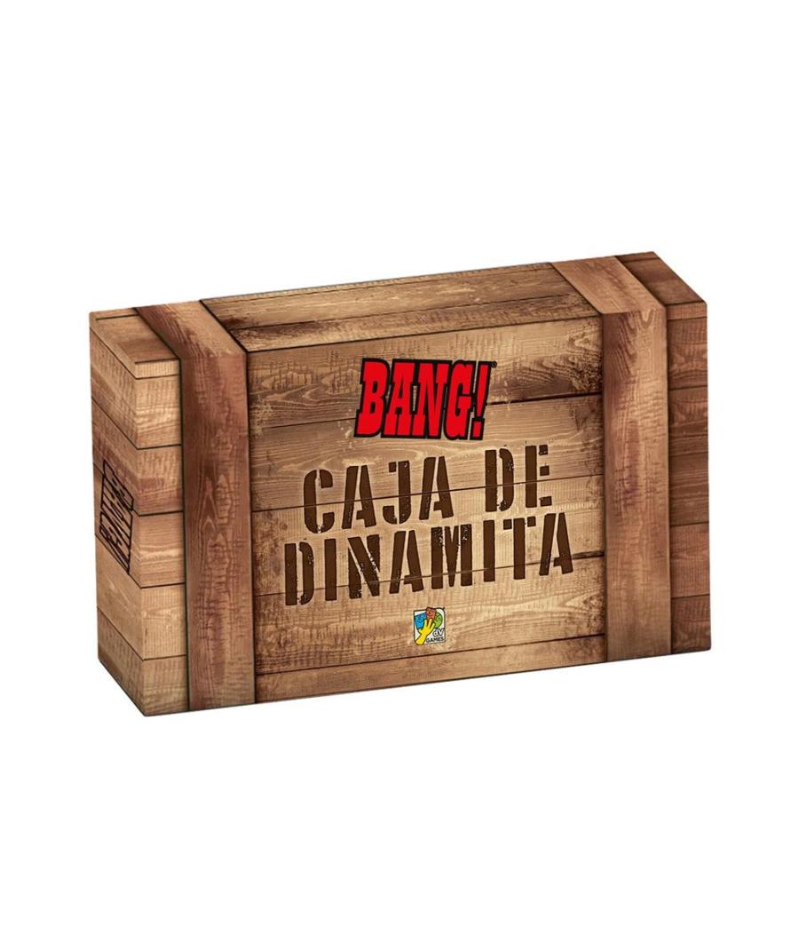 Juego de mesa bang! caja de dinamita juego basico + 8 expansiones edad recomendada 8 años