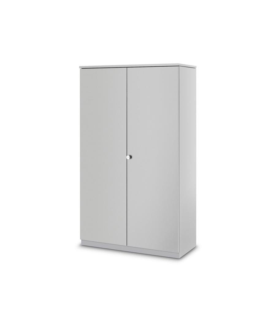 Armario metélico iorder mm2000 con 2 puertas batientes y 4 estantes 198x95x45 mm