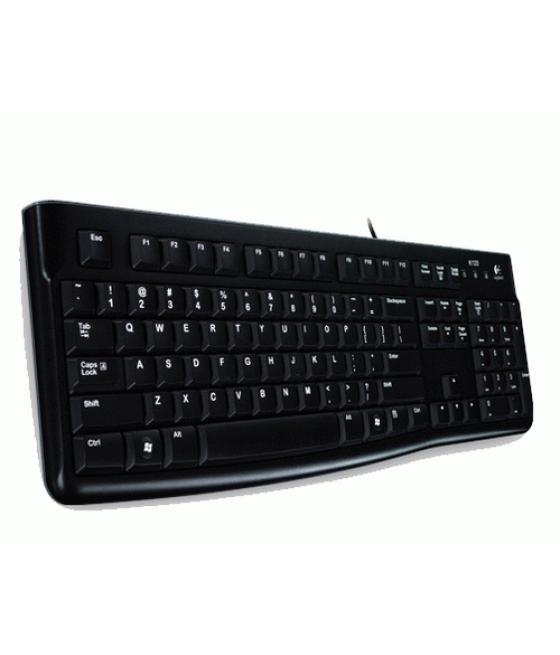 Logitech K120 Corded Keyboard teclado USB QWERTZ Húngaro Negro