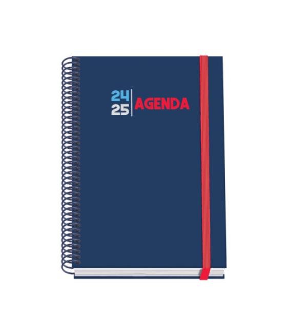 Agenda escolar 2024-2025 tamaño a5 tapa carton forrado semana vista select prime dohe 51770