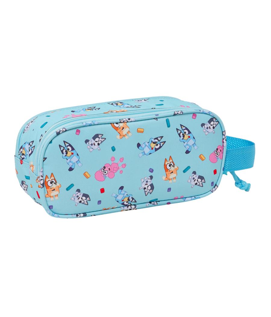 Bolso escolar portatodo safta doble 3d bluey 80x210x60 mm