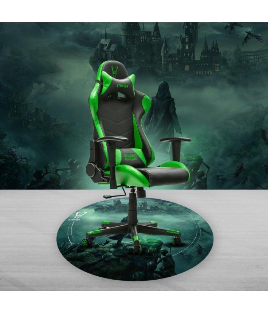 Alfombra gaming woxter stinger floorpad magic/ verde