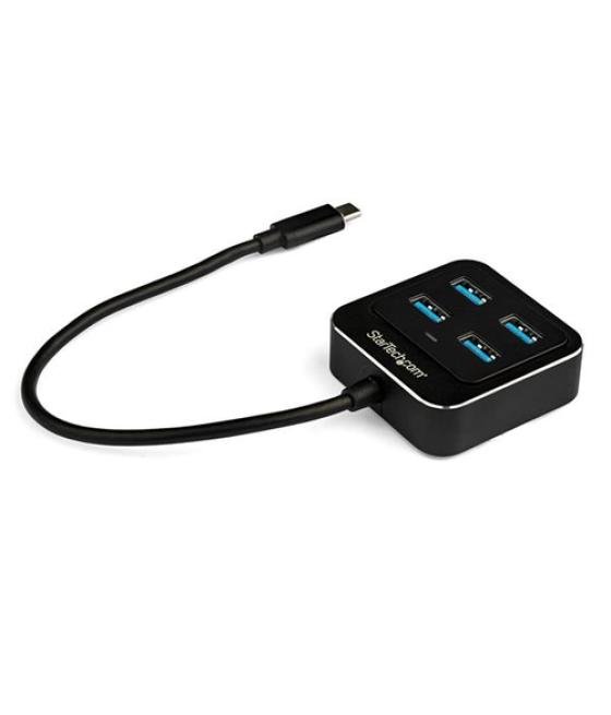 StarTech.com Hub USB-C de 4 Puertos - Ladrón USB Tipo C USB 3.1 - Concentrador de 4 Puertos USB A