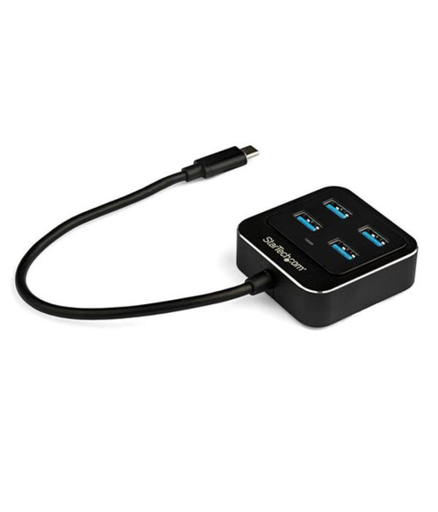 StarTech.com Hub USB-C de 4 Puertos - Ladrón USB Tipo C USB 3.1 - Concentrador de 4 Puertos USB A