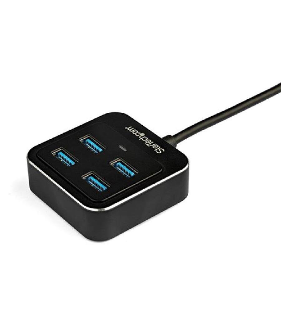 StarTech.com Hub USB-C de 4 Puertos - Ladrón USB Tipo C USB 3.1 - Concentrador de 4 Puertos USB A