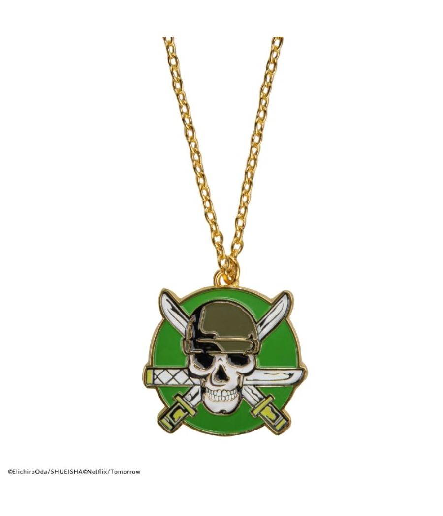 Collar cinereplicas one piece roronoa zoro logo