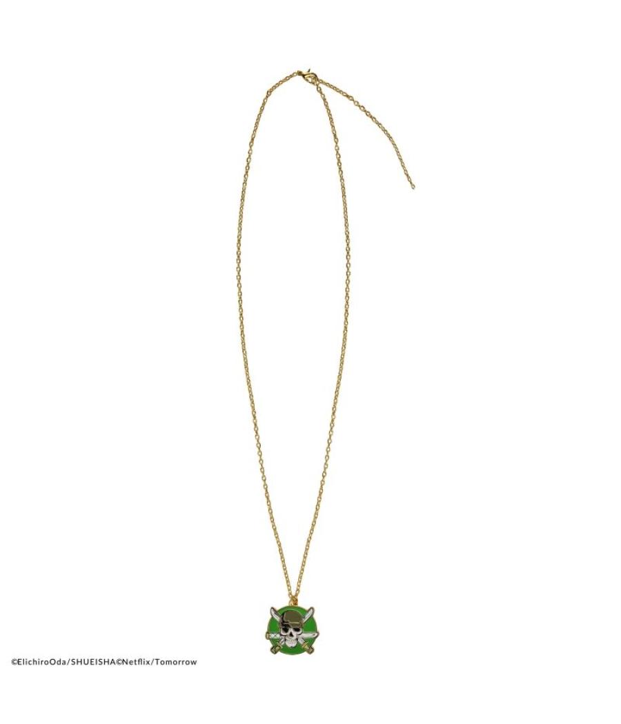 Collar cinereplicas one piece roronoa zoro logo