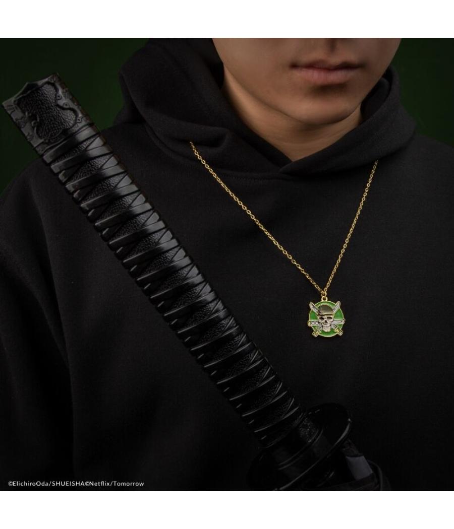 Collar cinereplicas one piece roronoa zoro logo