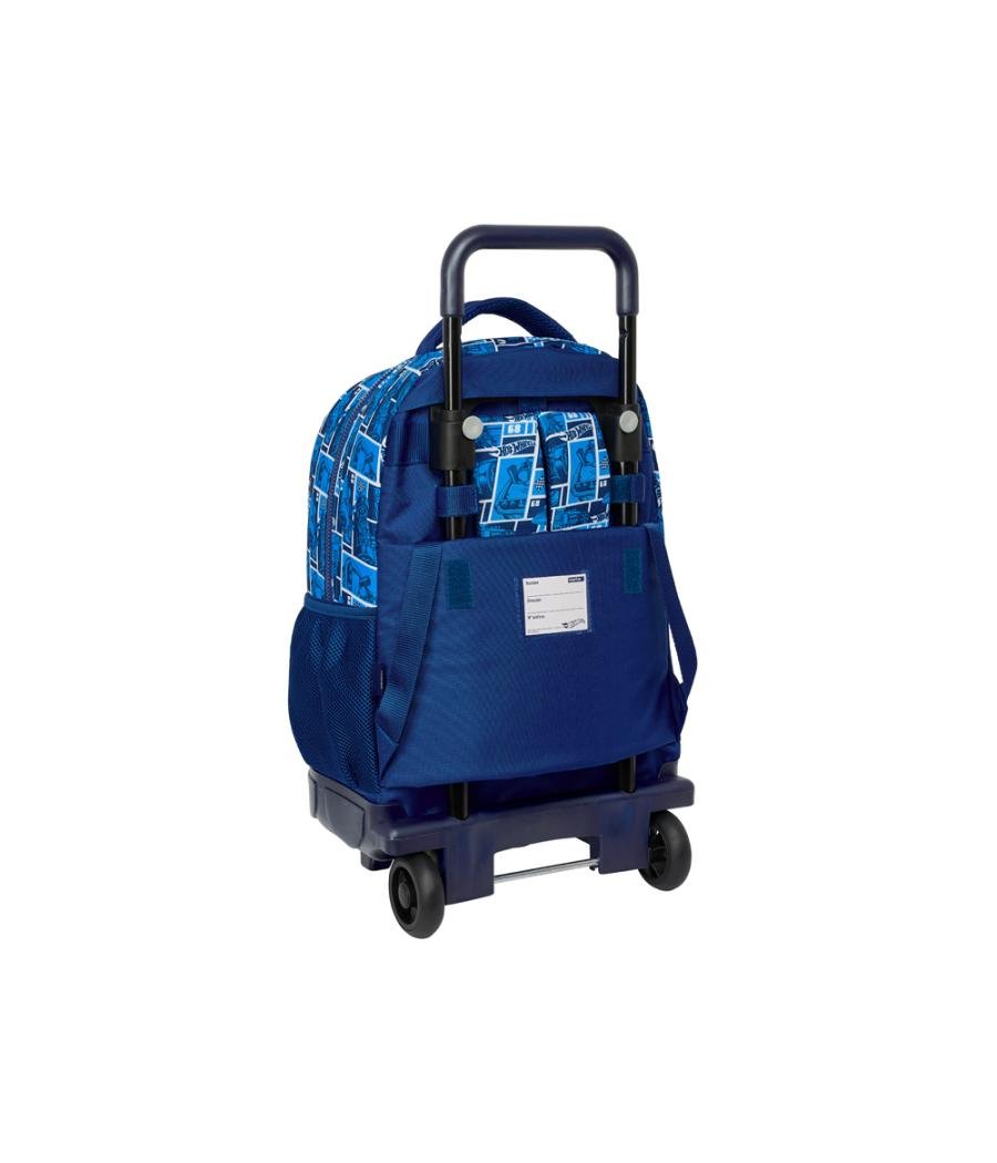 Mochila safta grande con ruedas compact extraible hot wheels sonny 450x330x220 mm