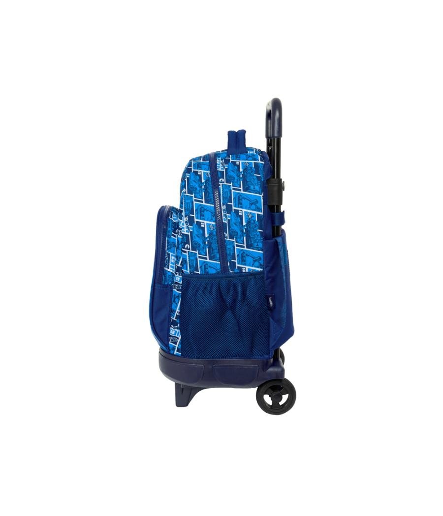 Mochila safta grande con ruedas compact extraible hot wheels sonny 450x330x220 mm