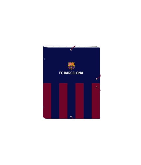 Carpeta clasificadora safta folio cartón 12 departamentos f.c. barcelona