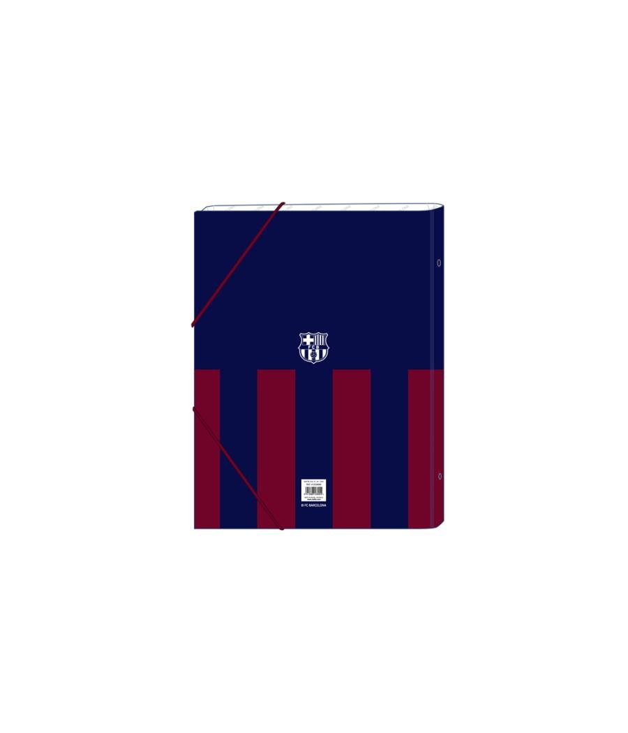 Carpeta clasificadora safta folio cartón 12 departamentos f.c. barcelona