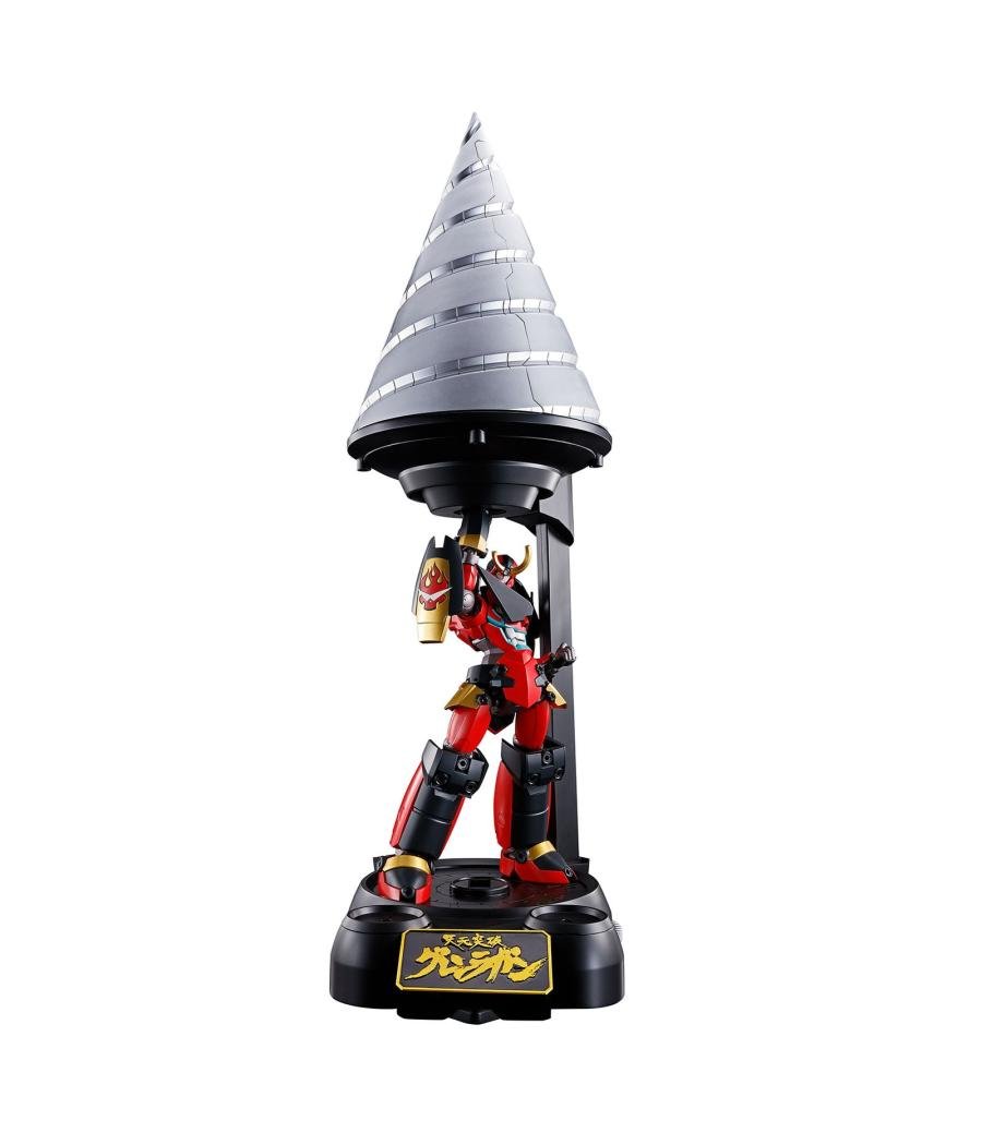 Figura tamashii nations tengen toppa gurren lagann soul of chogokin gx - 107 gurren lagann & giga drill set