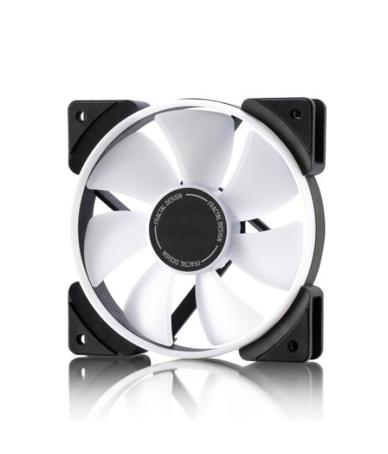 Fractal design prisma al-12 3p carcasa del ordenador ventilador 12 cm negro, blanco