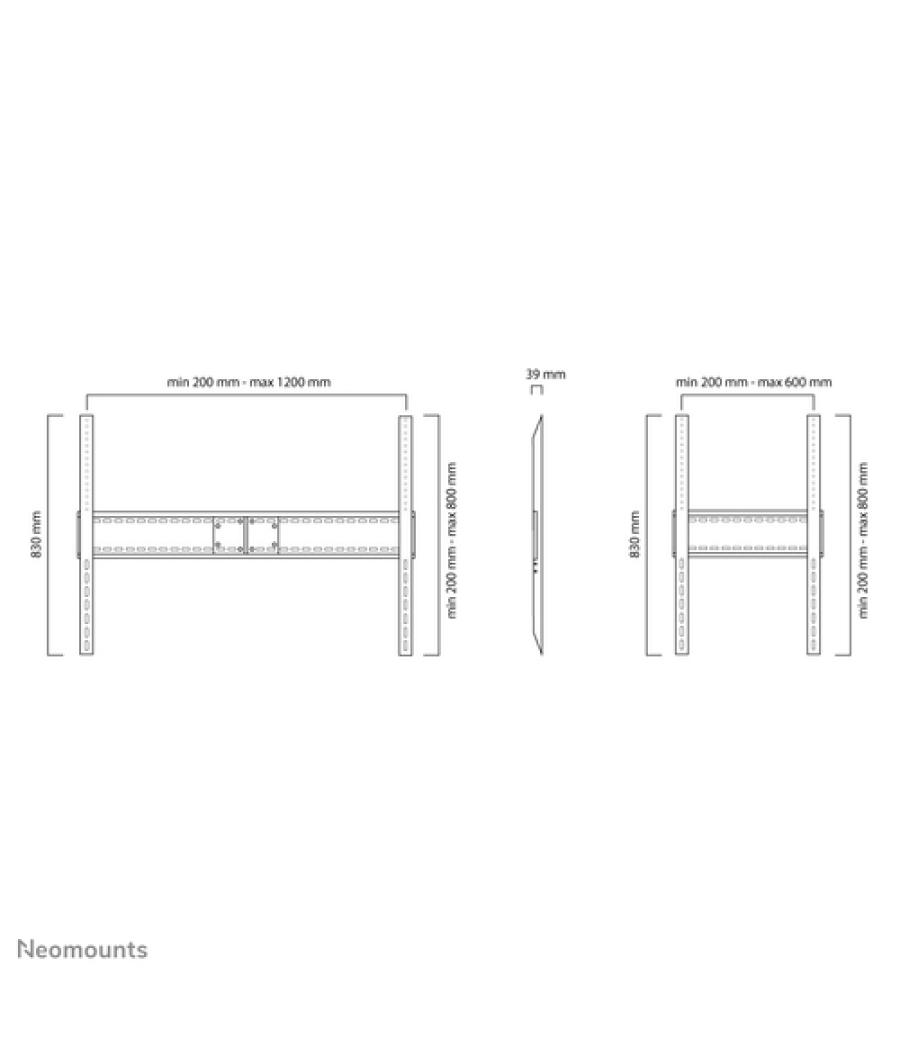 Neomounts by Newstar Soporte de pared para TV