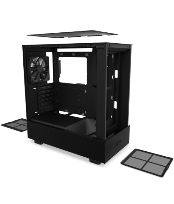 Nzxt h5 flow midi tower negro