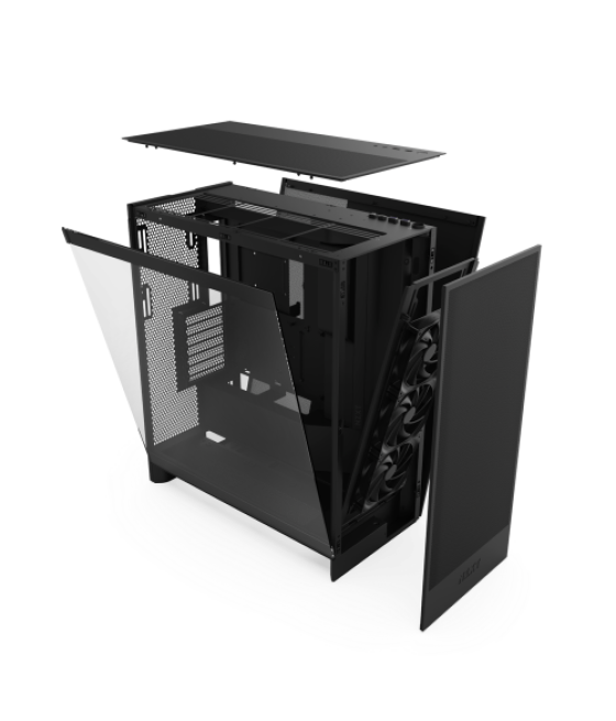 Nzxt h7 flow midi tower negro