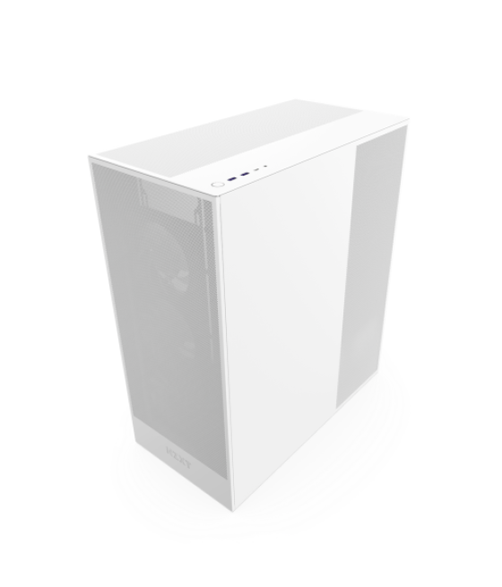 Nzxt h7 flow midi tower blanco