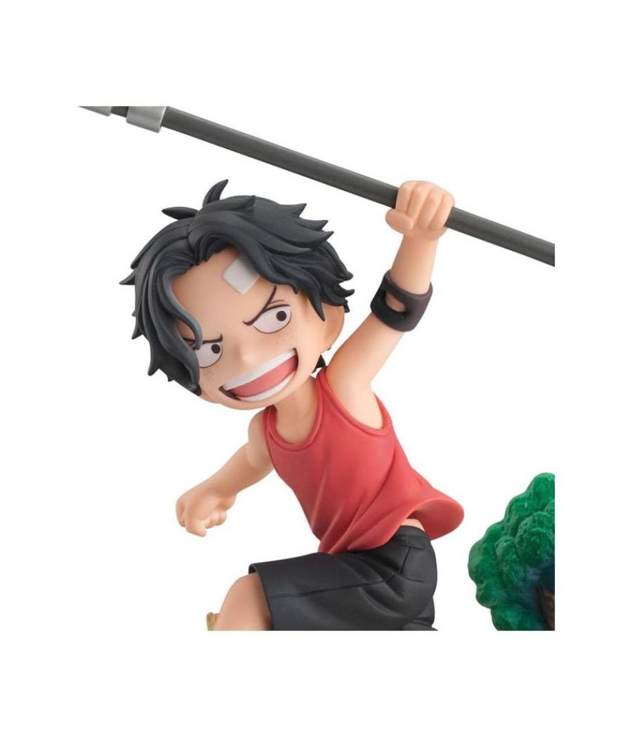 Figura megahouse gem series one piece portgas d. ace run! run! run!