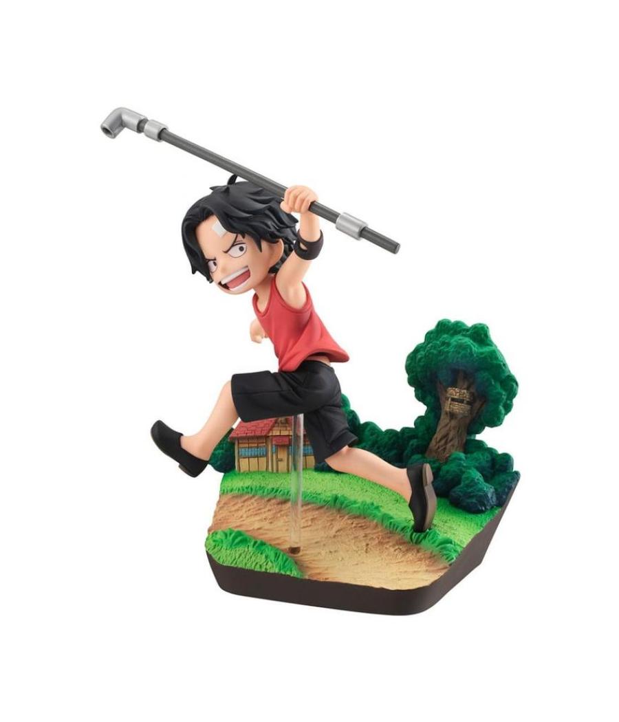 Figura megahouse gem series one piece portgas d. ace run! run! run!