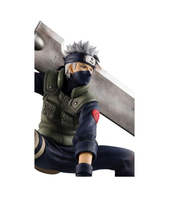 Figura megahouse gem series naruto kakashi hatake great ninja war 15th anniversary