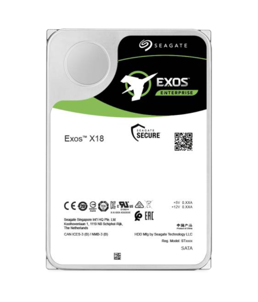 Disco seagate exos x18 16 tb sas 12gb/s