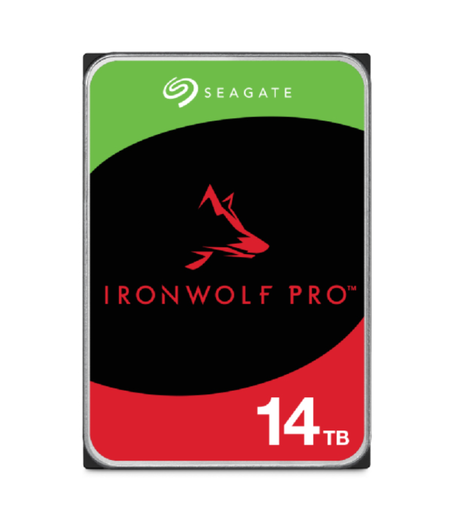 Disco seagate ironwolf pro 14 tb 3.5 sata 6gb/s