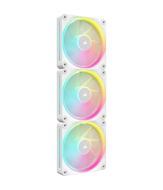 Corsair icue link lx120 rgb carcasa del ordenador ventilador 12 cm blanco 3 pieza(s)