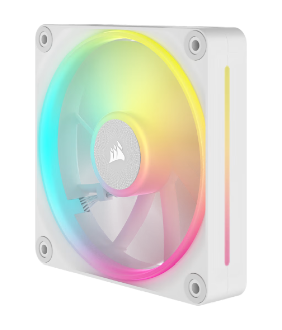 Corsair icue link lx120 rgb carcasa del ordenador ventilador 12 cm blanco 3 pieza(s)