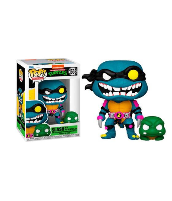 Funko pop tortugas ninja mutantes slash & pre - mutante buddy 78048