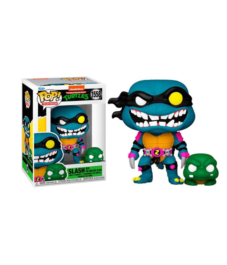 Funko pop tortugas ninja mutantes slash & pre - mutante buddy 78048