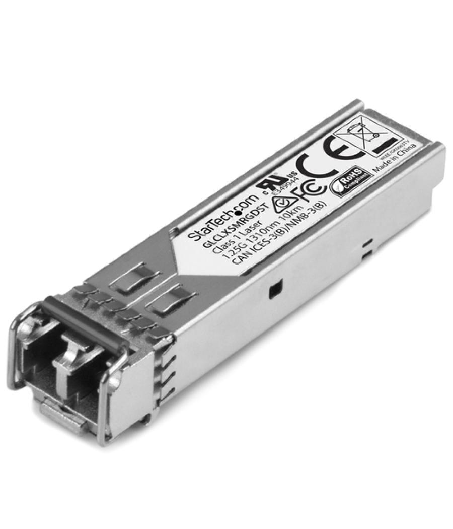 StarTech.com Módulo Transceptor SFP Compatible con Cisco GLC-LX-SM-RGD - 1000BASE-LX - Monomodo 1GbE - SFP Ethernet Gigabit 1Gb 