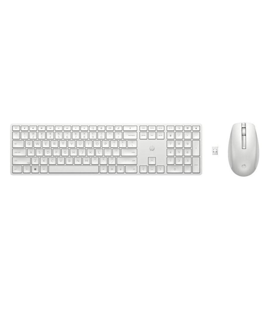 Kit hp teclado y ratón inalámbricos hp 650 - blanco