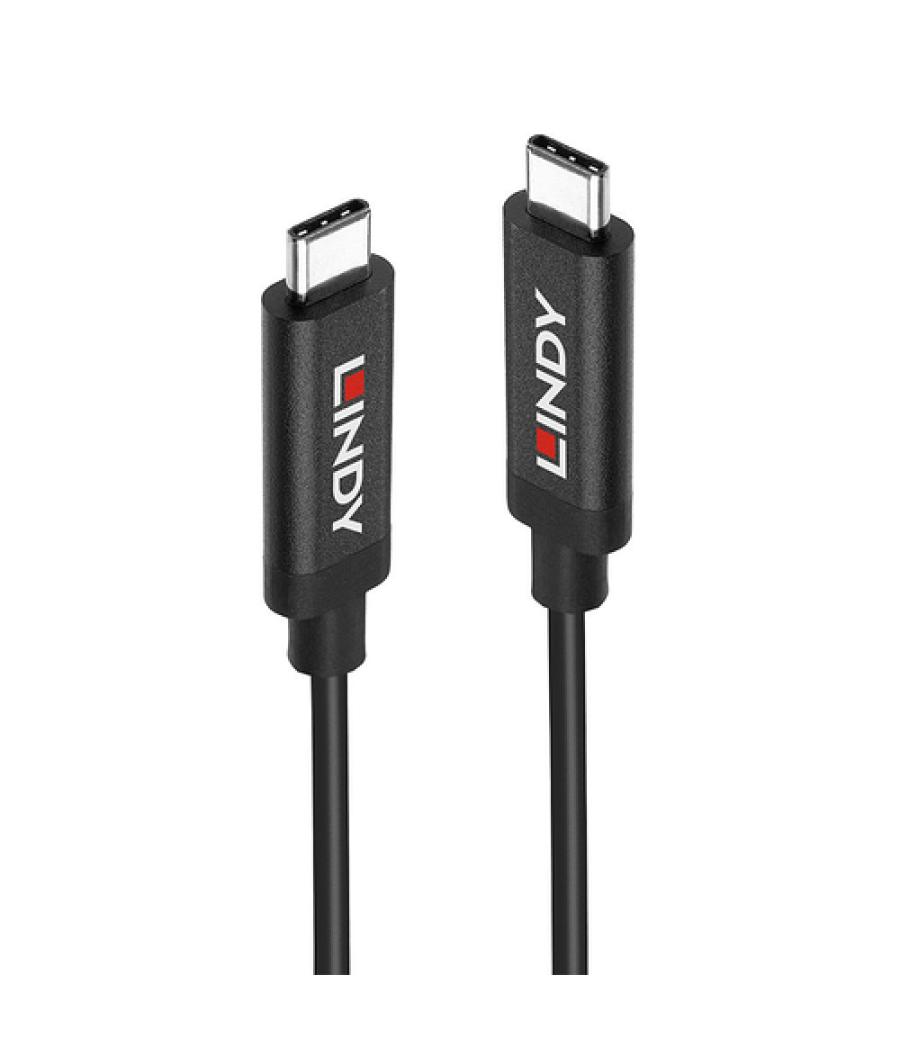 Lindy 43308 cable USB 5 m USB 3.2 Gen 2 (3.1 Gen 2) USB C Negro