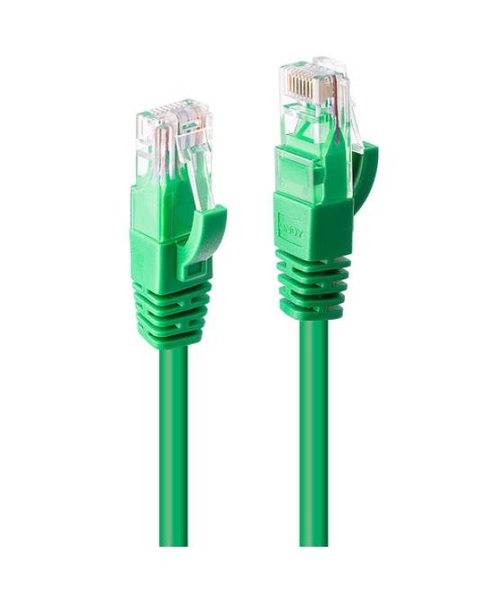 Lindy 48046 cable de red Verde 0,5 m Cat6 U/UTP (UTP)