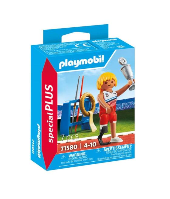 Playmobil lanzamiento de jabalina