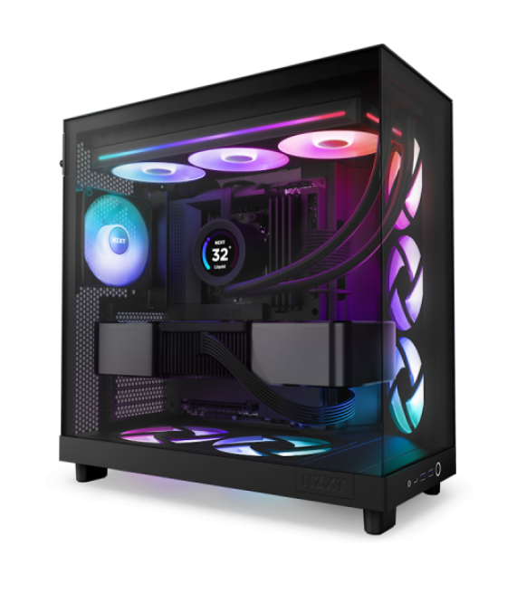 Nzxt rf-u36hf-b1 sistema de refrigeración para ordenador carcasa del ordenador ventilador 36 cm negro