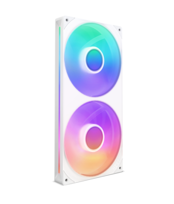 Nzxt rf-u28hf-w1 sistema de refrigeración para ordenador carcasa del ordenador ventilador blanco 1 pieza(s)